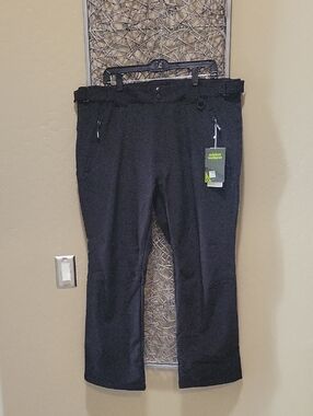 Outdoor Ventures Lined Men's Black Outdoor Performance Pants.